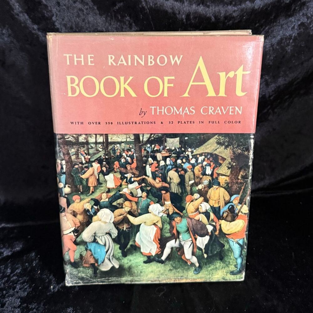 The Rainbow Book Of Art by Thomas Craven | 1956 | Vintage Art Book